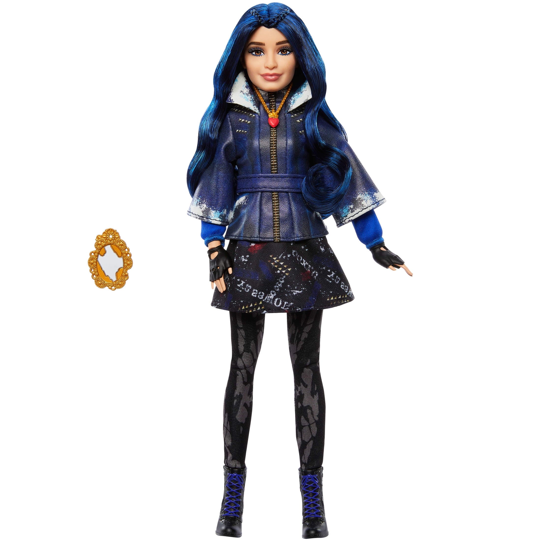 Disney Descendants Evie Isle of the Lost Anniversary Doll with Movie-Inspired Outfit & Accessory