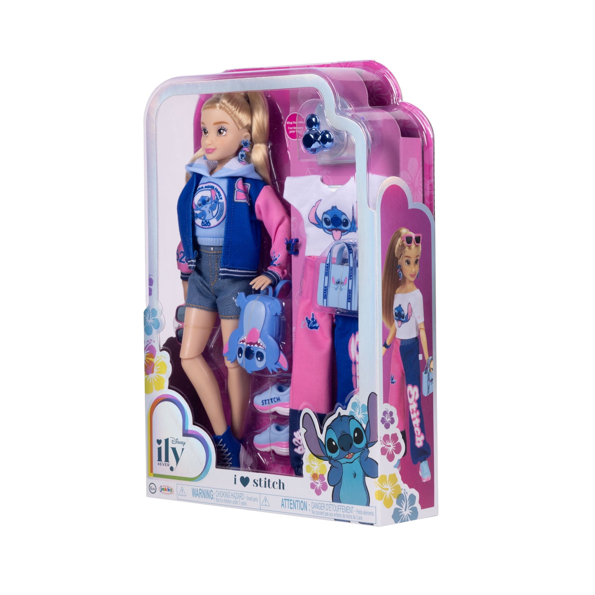 Disney Ily I Love Stitch Deluxe Fashion Doll