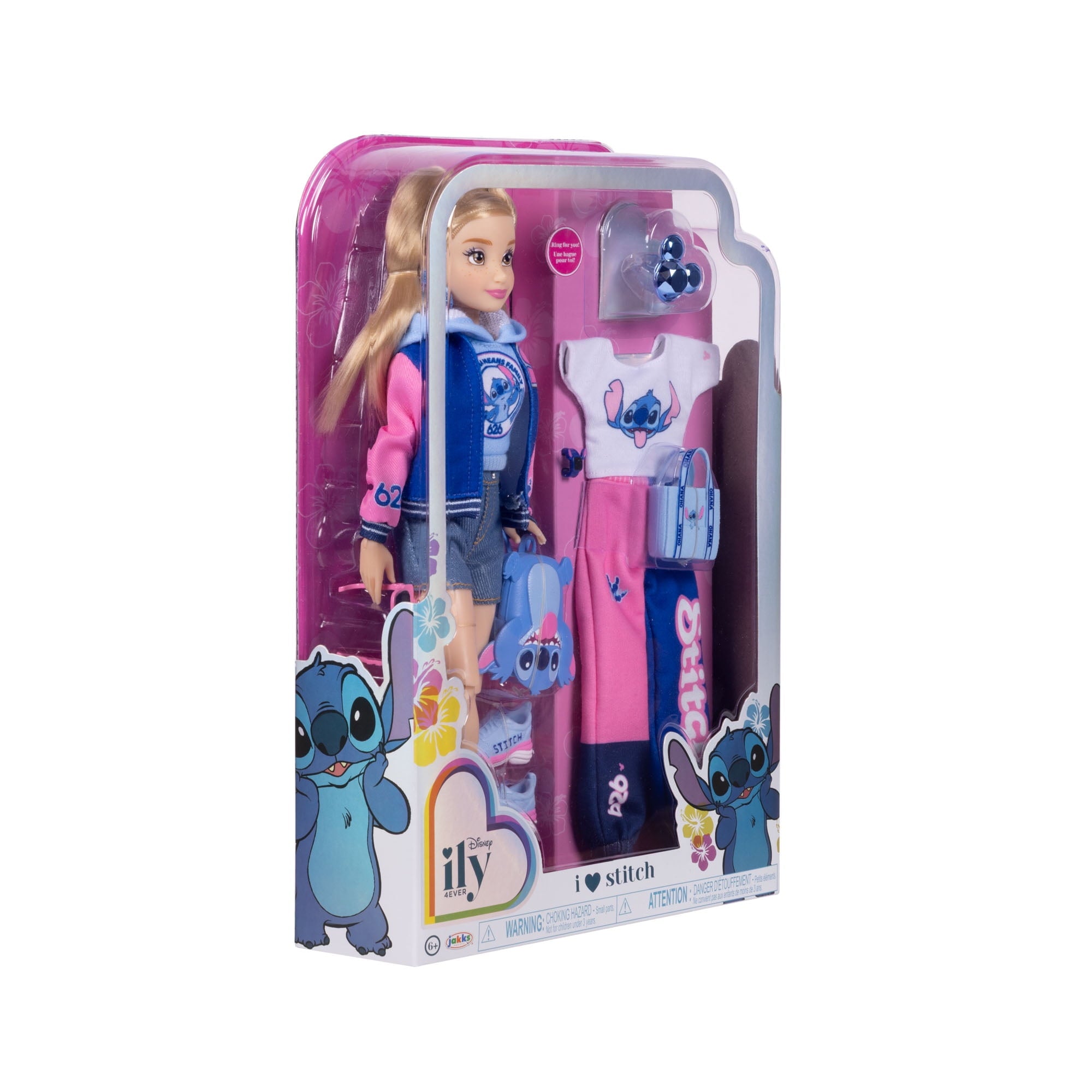 Disney Ily I Love Stitch Deluxe Fashion Doll