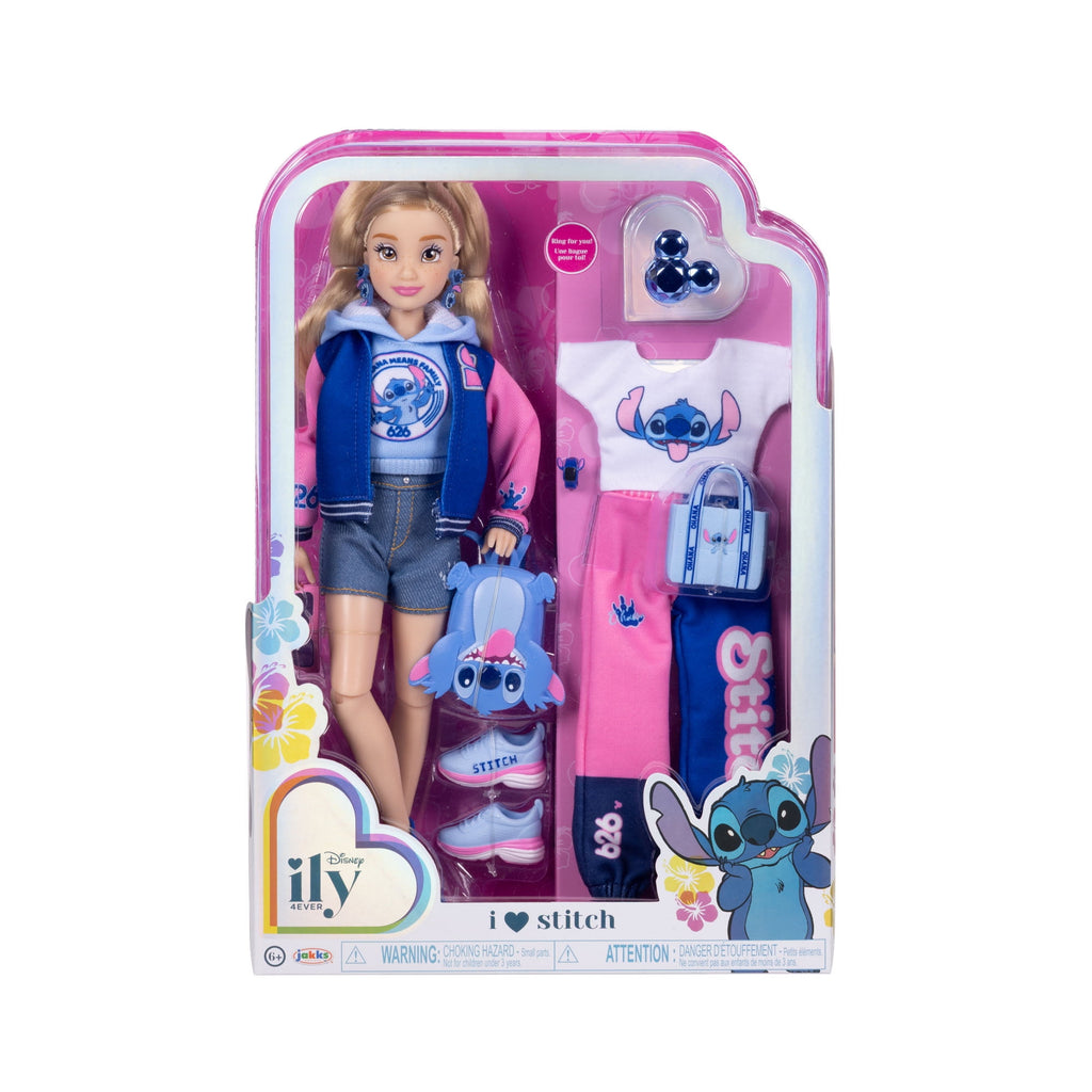 Disney Ily I Love Stitch Deluxe Fashion Doll