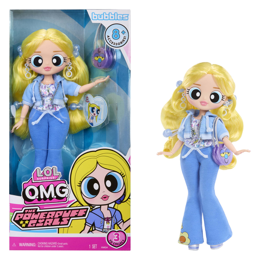 L.O.L. Surprise! OMG The Powerpuff Girls Doll - Bubbles