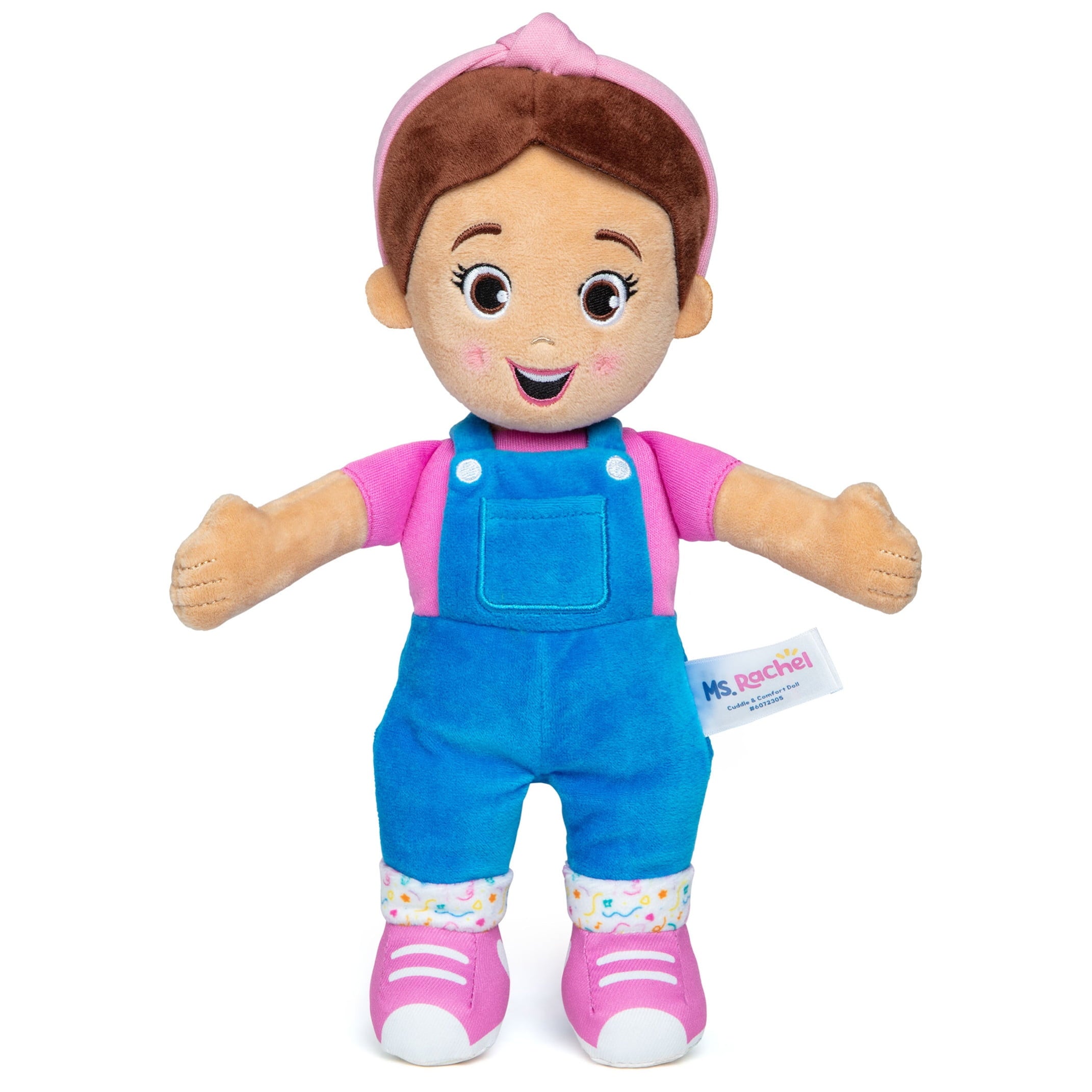 Ms. Rachel Official Basic 11-Inch Cuddle & Comfort Plush Doll for Ages 6 Months to 3+