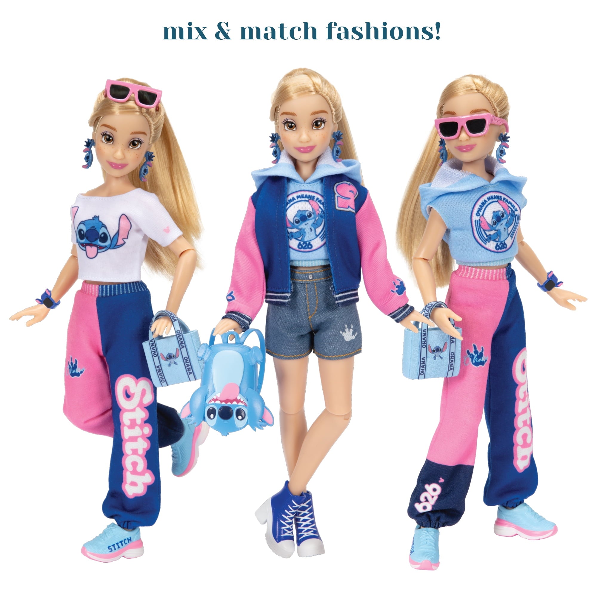 Disney Ily I Love Stitch Deluxe Fashion Doll