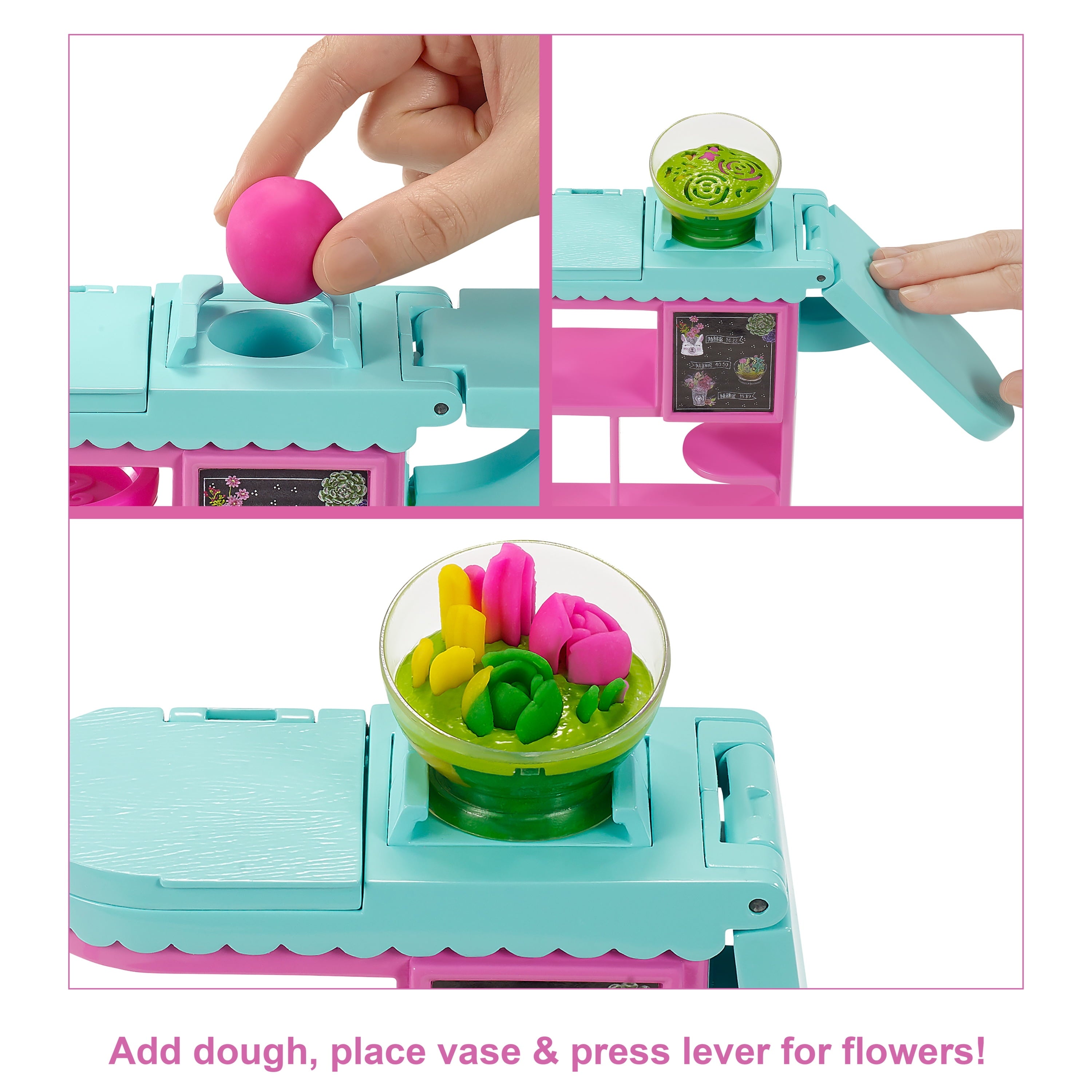 Barbie Careers Florist Doll & Playset with Flower Station, Molds, & Accessories [Walmart Exclusive]